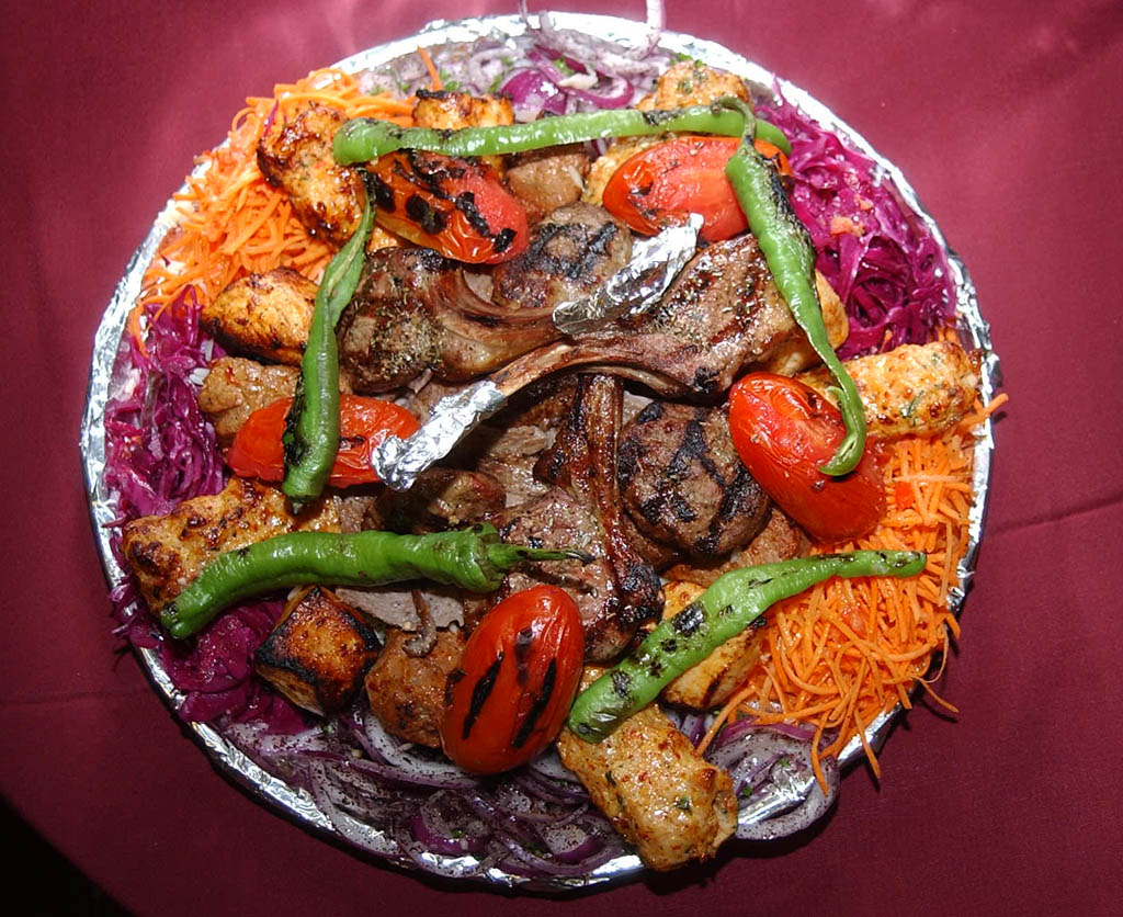 #13). Mix Kebab plate (for 2 people)