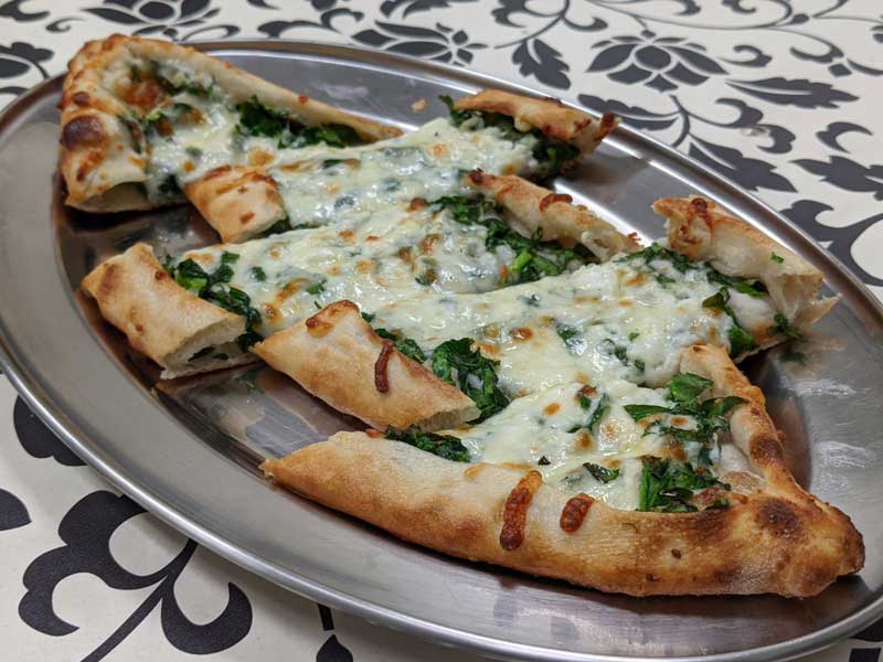 #17). Spinach Pide