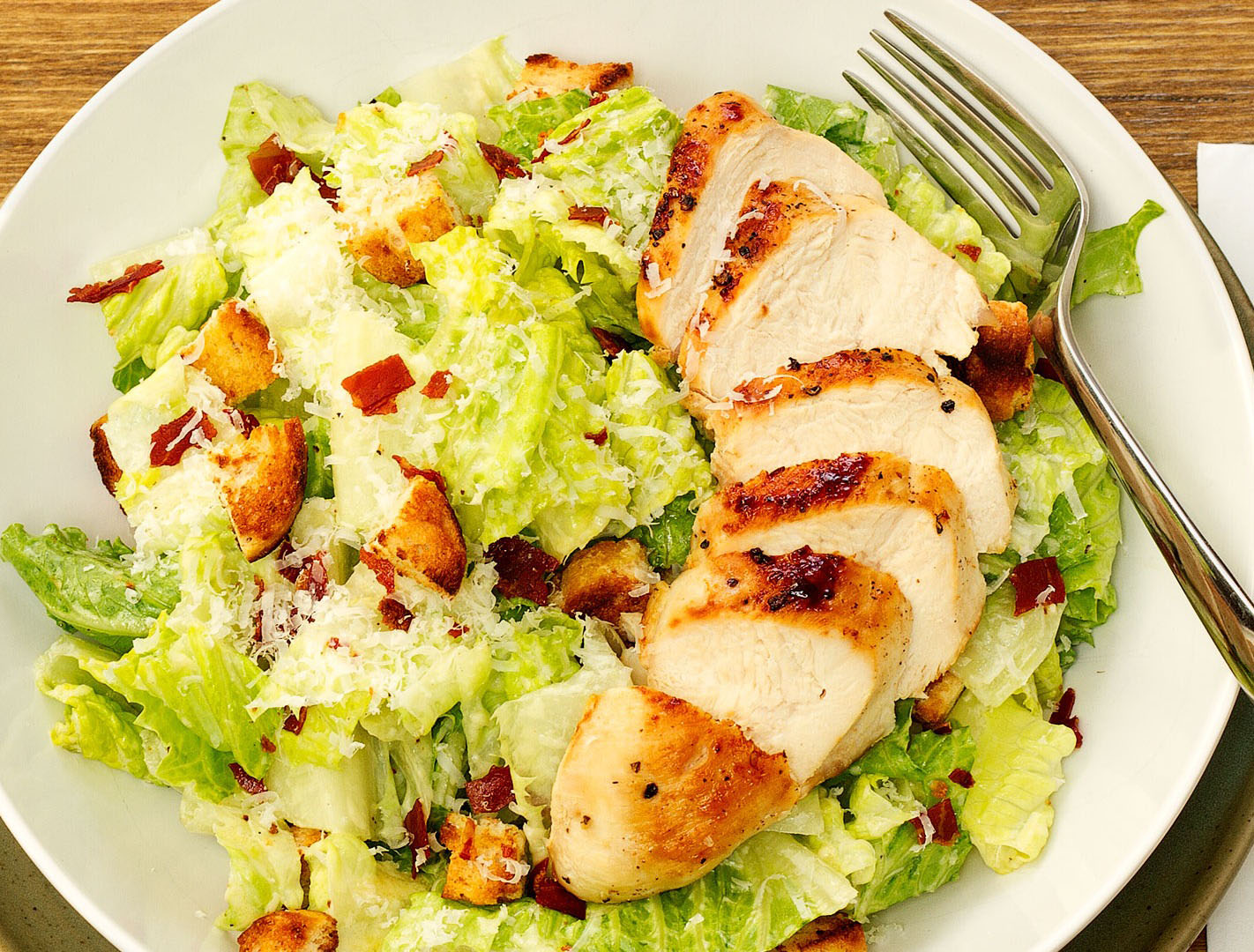 Caesar Salad with Grilled Chicken