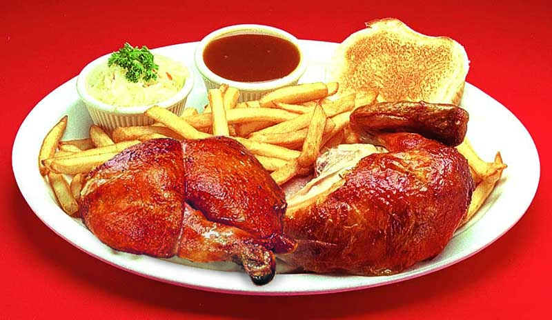 Half chicken