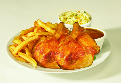 Half chicken thigh
