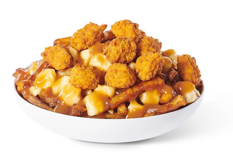 Popcorn poutine