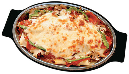 Lasagna all dressed