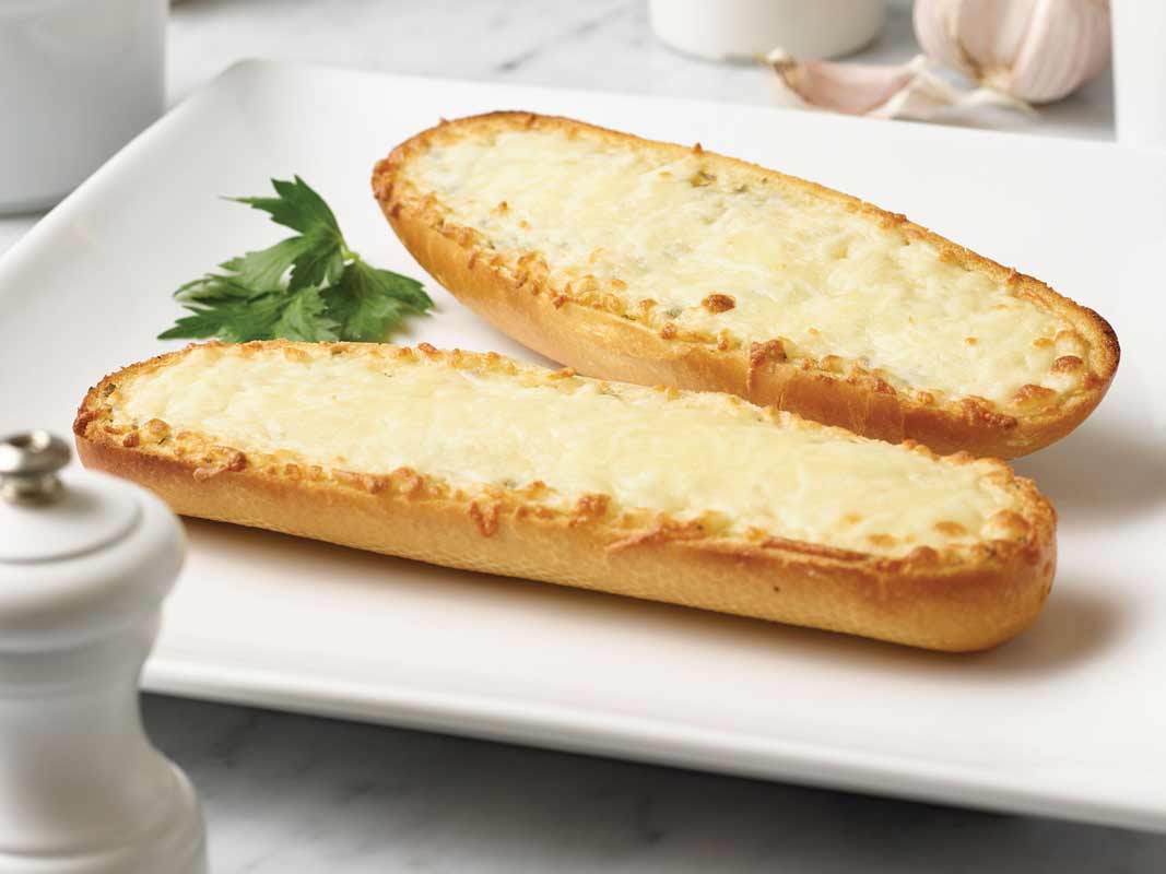 Garlic bread au gratin (2)