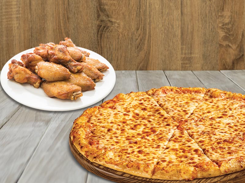 Q).  1 Pizza 10