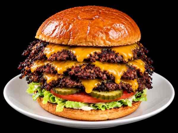 Triple Smashburger classic
