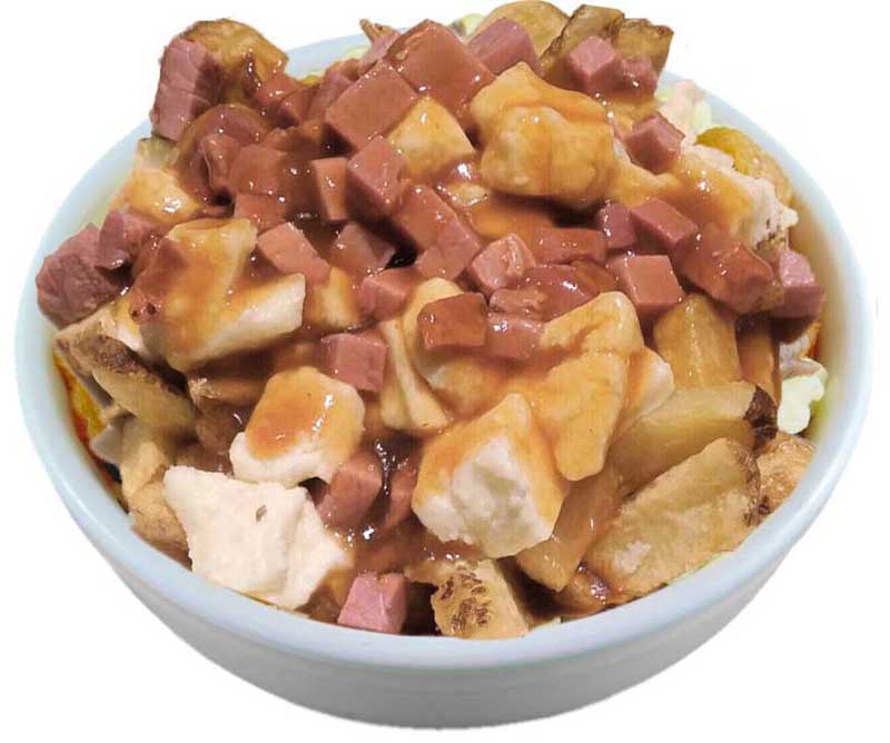 Smoked meat poutine