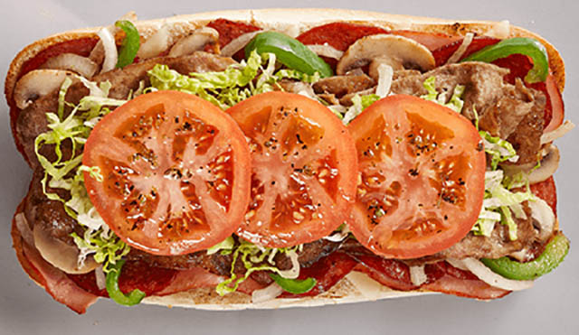 Steak, Pepperoni and Cheese