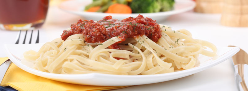 Spaghetti with meat sauce