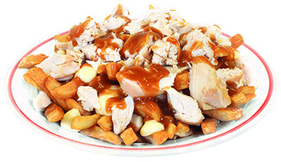 Chicken poutine
