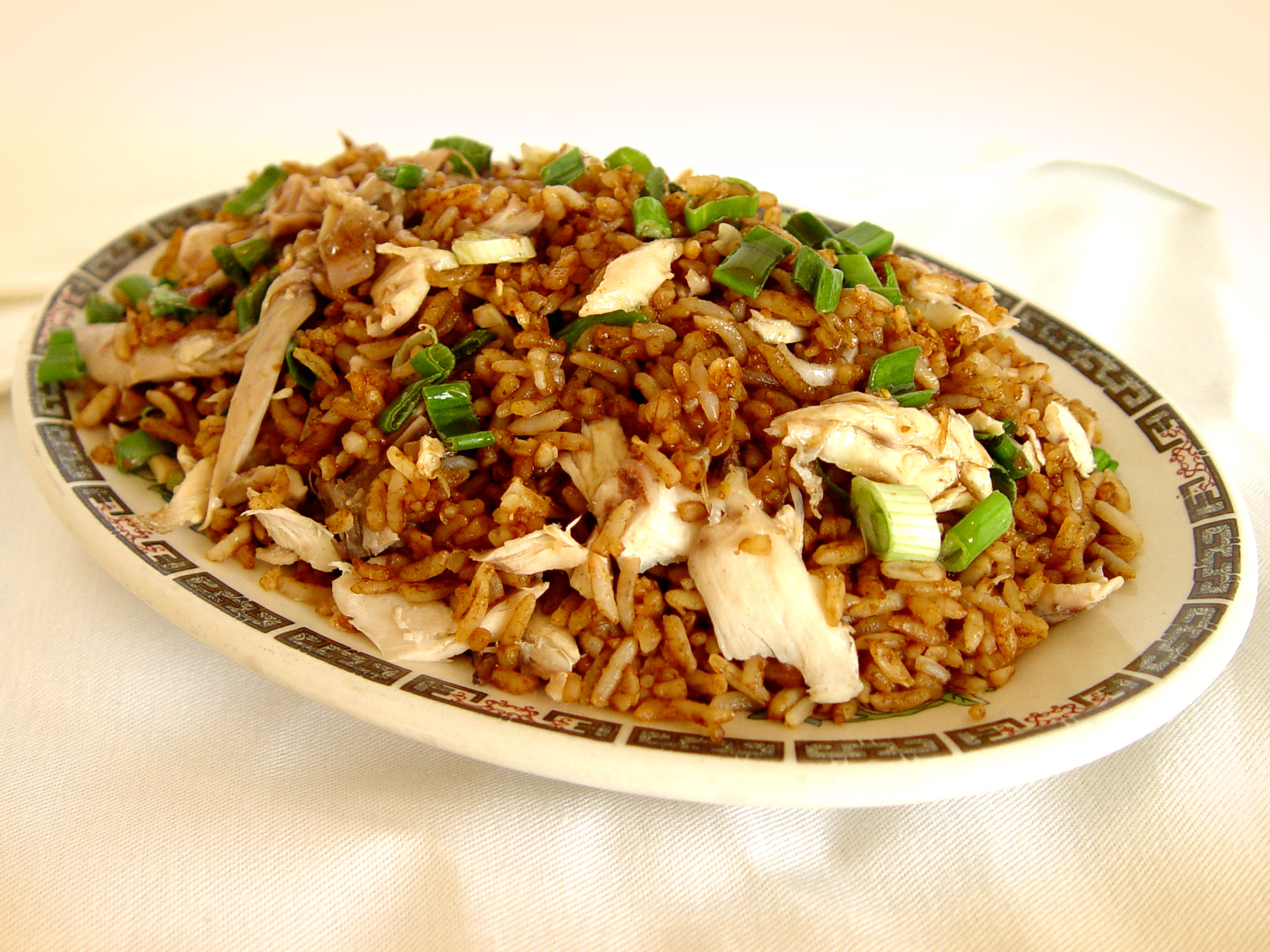 Fried rice with vegetables