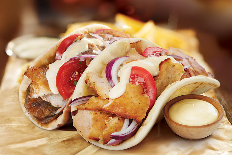 SHISH KABAB SANDWICH