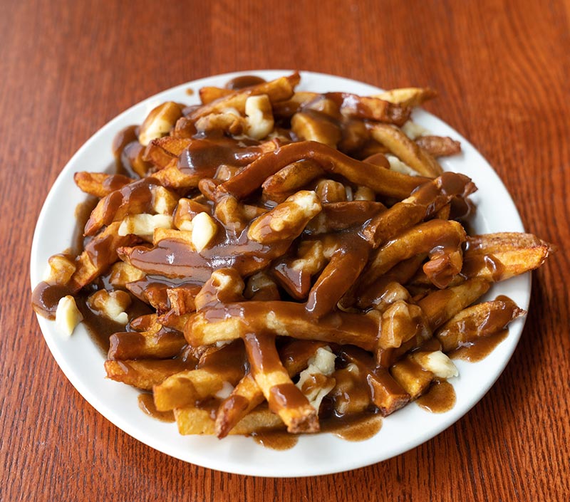 Regular poutine