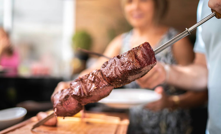 #7). Chicken Shish Kebab