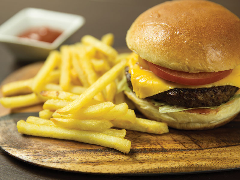 Classic Hamburger Plate