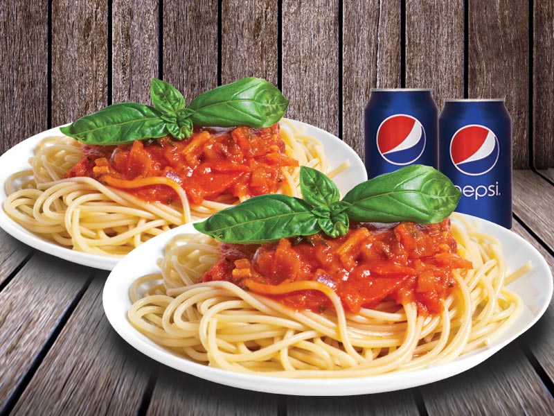 A)-- 2 large lasagnas