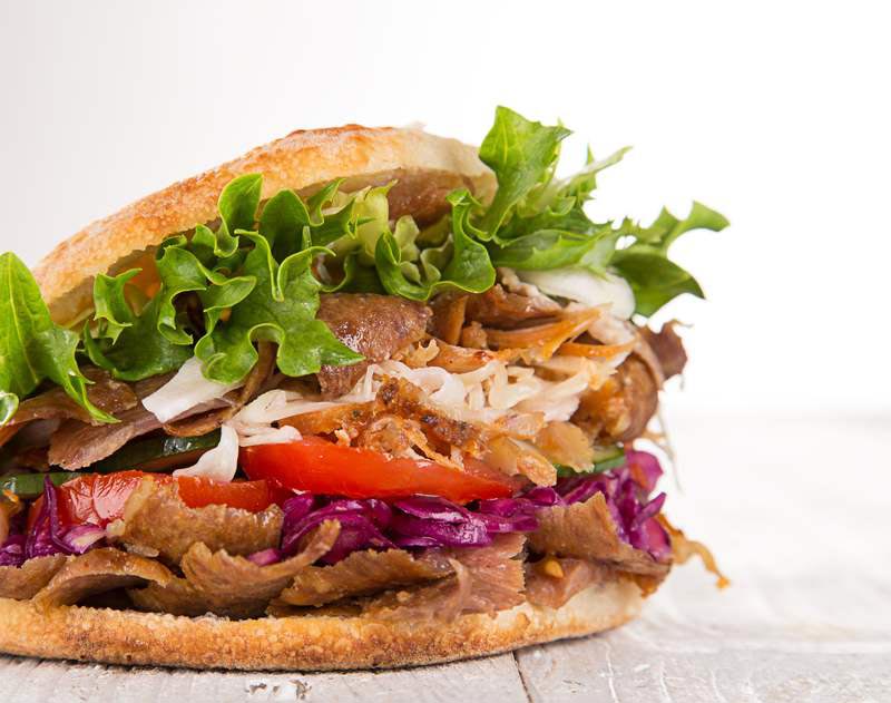 Chicken doner sandwich