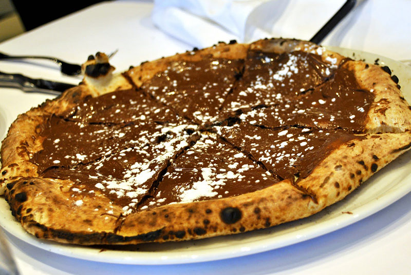 Pizza Nutella
